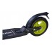 Самокат Maraton Power зеленый надувные колеса + Led фонарик