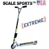 Самокат трюковый Scale Sports Extreme США белый ABEC-9