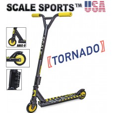 Самокат трюковый Scale Sports Tornado желтый 