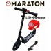 Самокат Maraton Air Max (2021) черный + Led фонарик