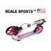 Самокат Scale Sports (ss-08) USA Бело-розовый + Led фонарик