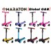 Трехколесный самокат Maraton Global G Розово-голубой + Led фонарик