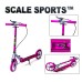 Самокат Scale Sports Scooter 470 Pink Ручні гальма