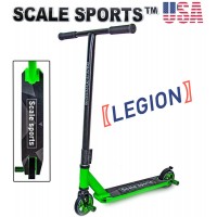 Трюковый самокат Scale Sports Legion (Active Skills) зеленый