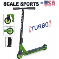 Трюковый самокат Scale Sports Turbo (Active Drive) Зеленый