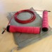 Скакалка скоростная полипропиленовая Goods4u Pro Красная Jump Rope с подшипником