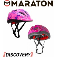 Шлем Maraton Discovery розовый звезды